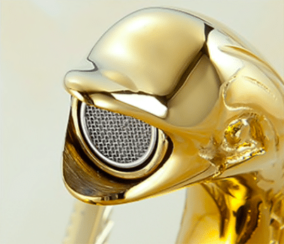 Gold Finished Swan Faucet  -  Gold Water Taps & Faucets