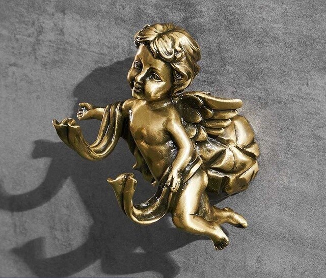 Bronze Angel Robe Hook  -  Bathroom Accessories