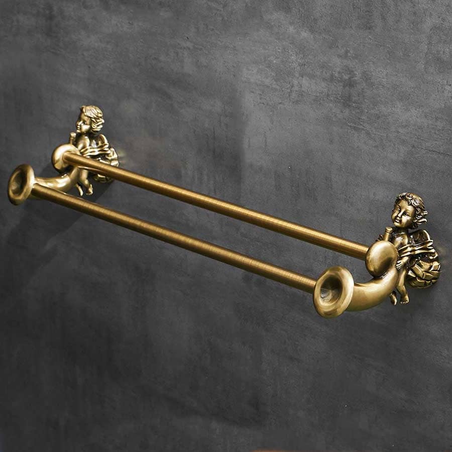 Bronze “Angel” Bathroom Set  -  Bathroom Accessories