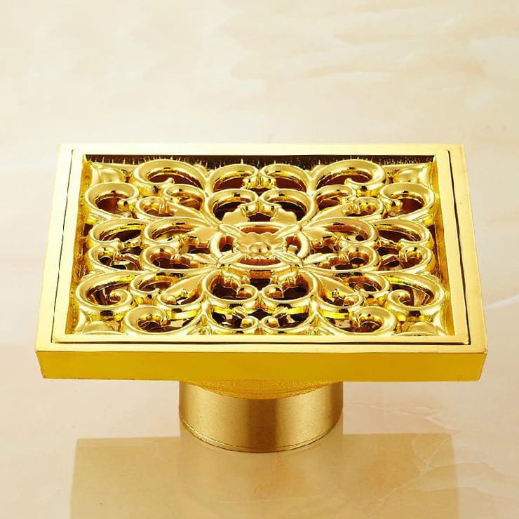 Gold Bathroom Floor Drain  -  Gold Floor Drains