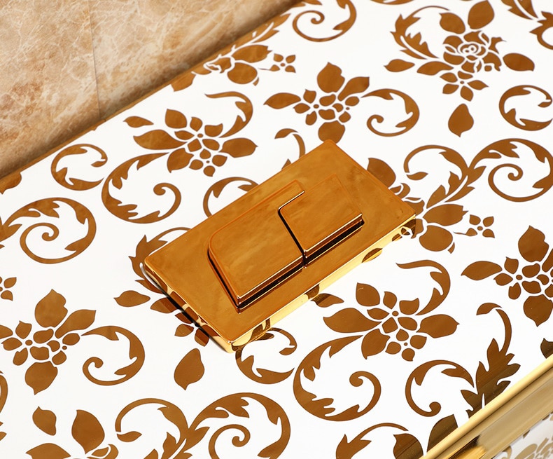 Gold Pattern Toilet  -  Gold Toilets