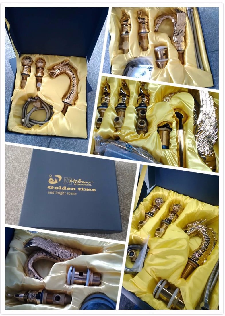 Gold Dragon Faucet  -  Gold Water Taps & Faucets