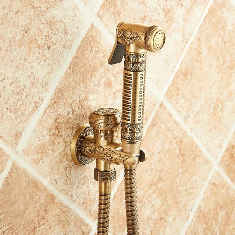Antique Brass Toilet-Bidet Handheld Sprayer  -  Shower Sets & Bathtub Faucets