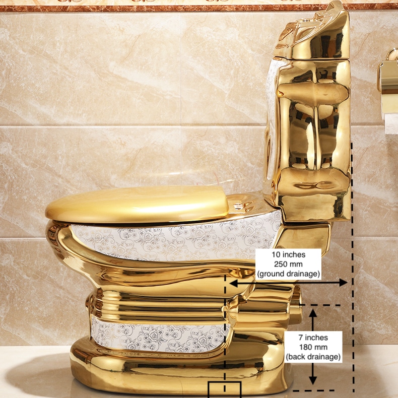 Royal Gold Toilet  -  Gold Toilets
