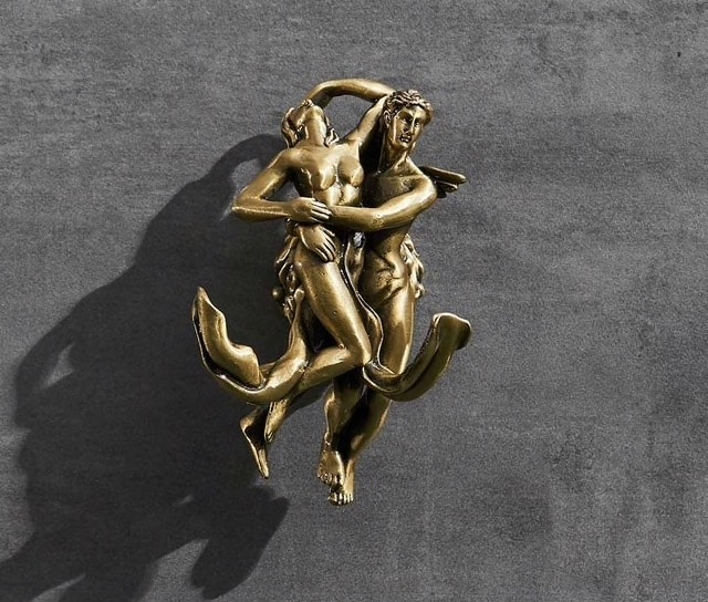Bronze “Lovers” Robe Hook  -  Bathroom Accessories