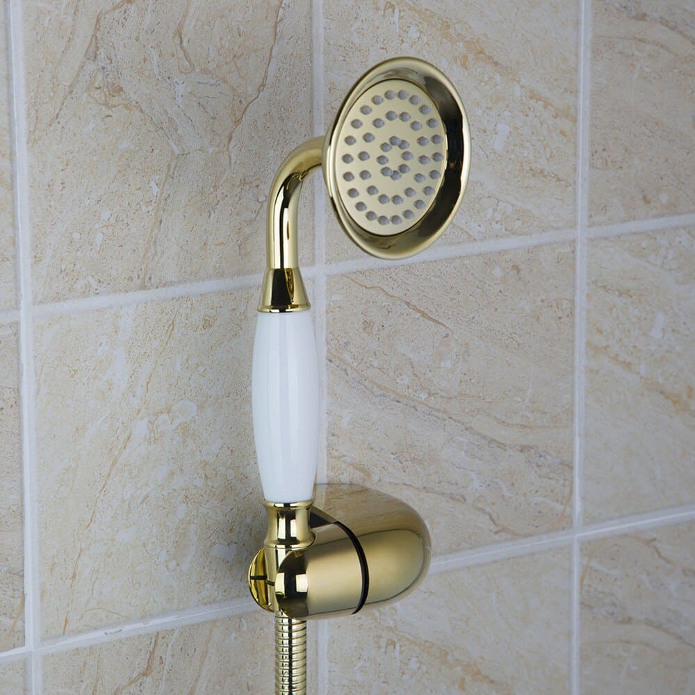 Simple Classic Gold Shower Set  -  Shower Sets & Bathtub Faucets