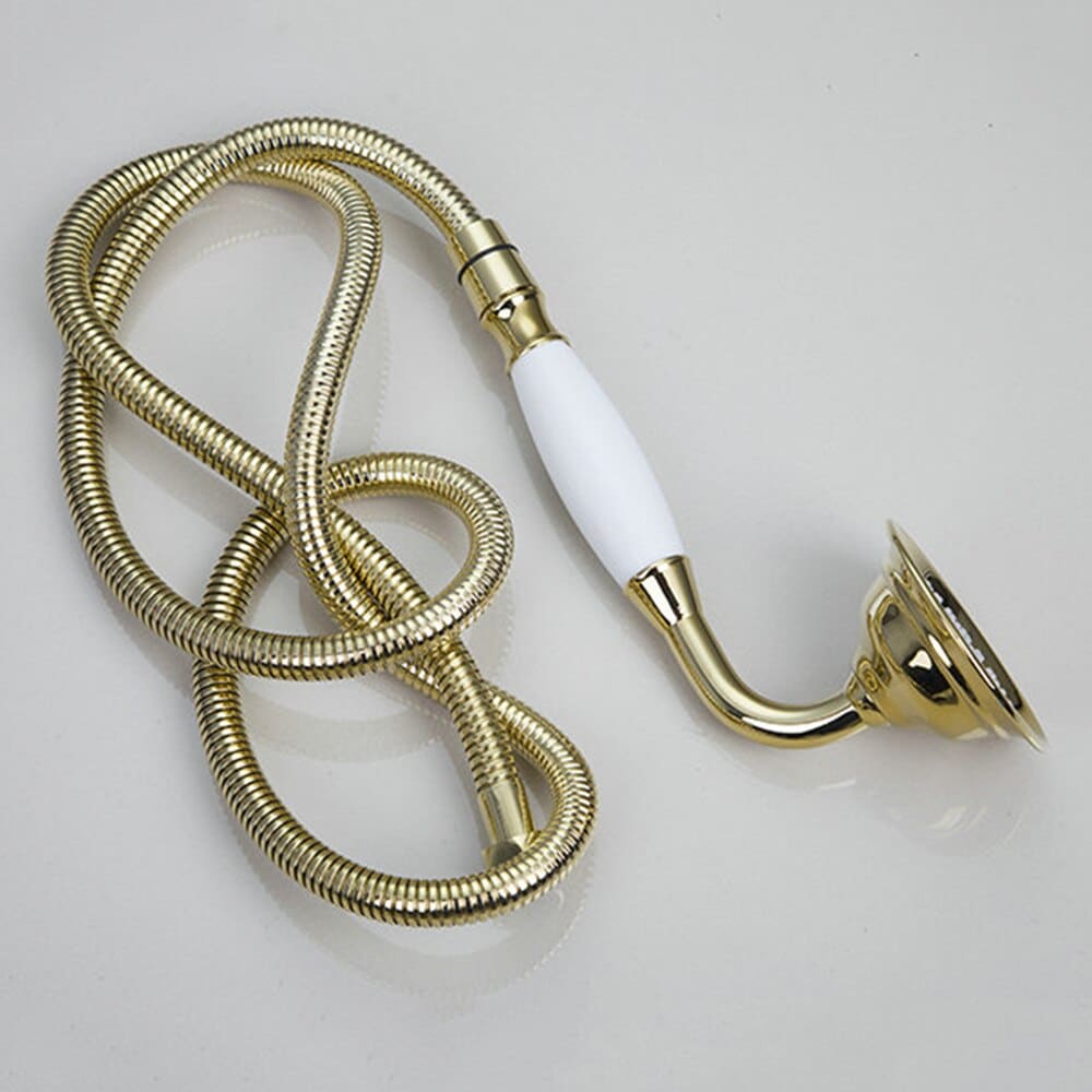 Simple Classic Gold Shower Set  -  Shower Sets & Bathtub Faucets