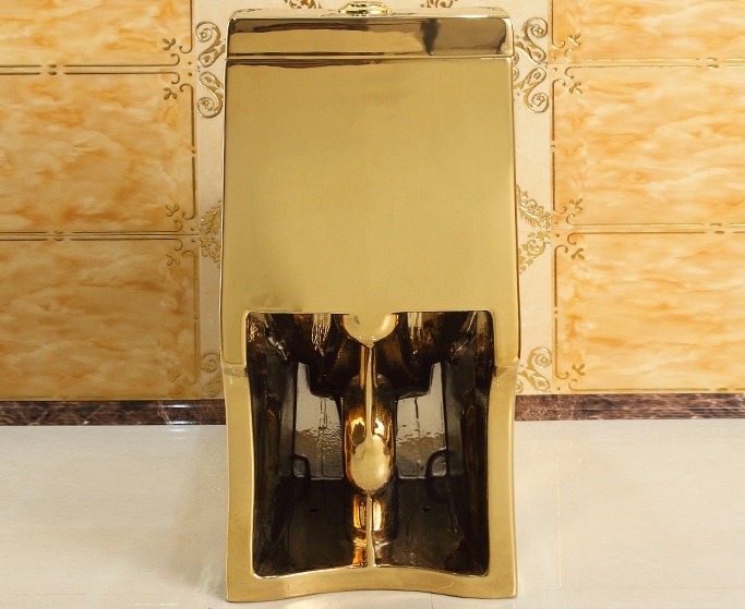 Deluxe Plain Gold Toilet  -  Gold Toilets