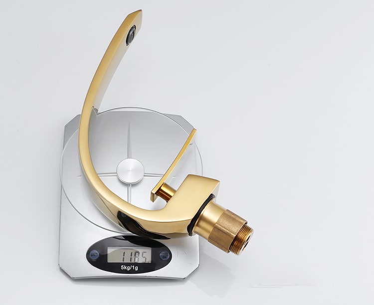 Elegant Gold Bathroom Basin Faucet  -  Gold Water Taps & Faucets