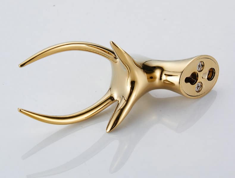Gold Deer Robe Hook  -  Bathroom Accessories