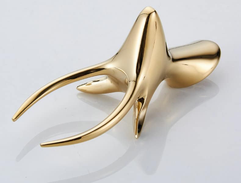 Gold Deer Robe Hook  -  Bathroom Accessories