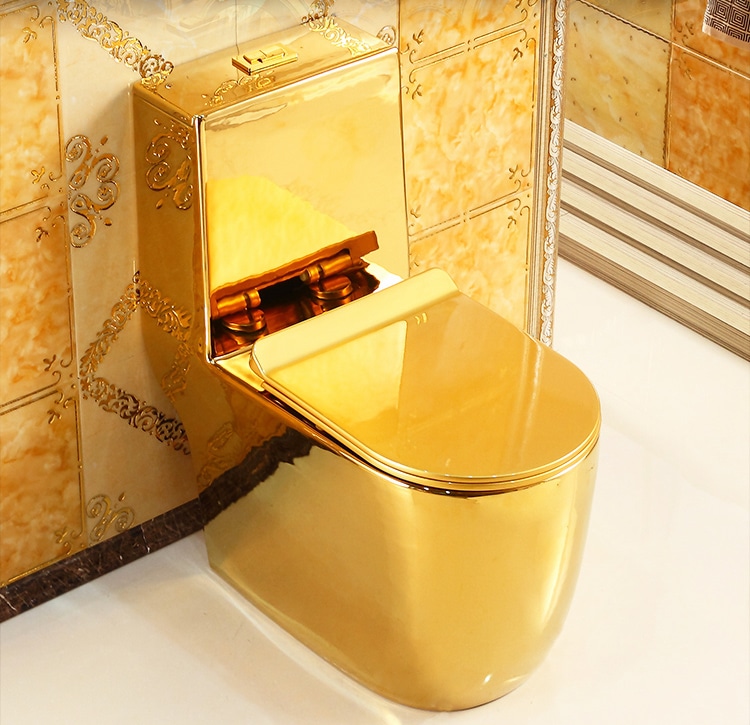 Luxury Design Gold Toilet  -  Gold Toilets