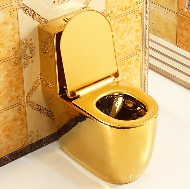 Luxury Design Gold Toilet  -  Gold Toilets