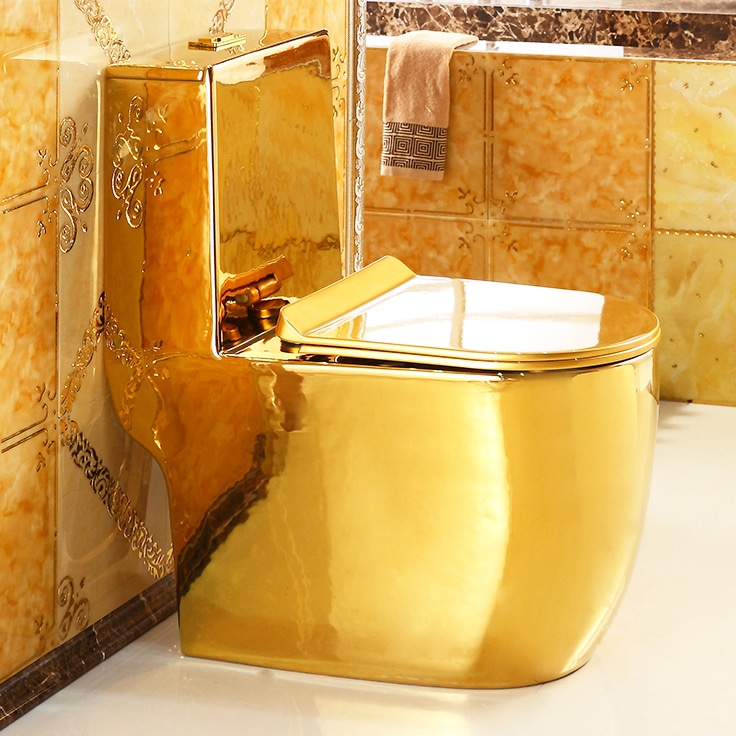 Luxury Design Gold Toilet  -  Gold Toilets
