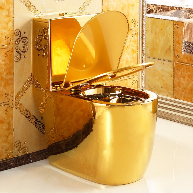 Luxury Design Gold Toilet  -  Gold Toilets