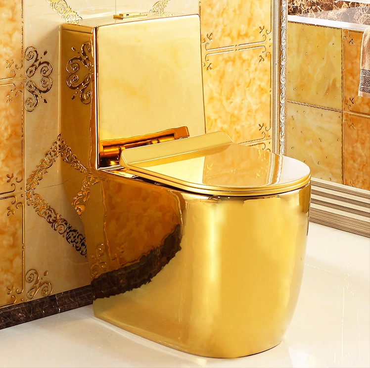 Luxury Design Gold Toilet  -  Gold Toilets