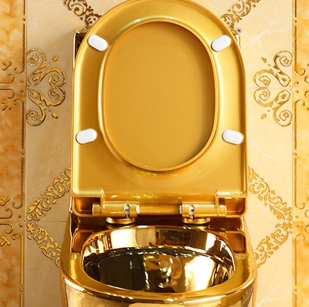 Luxury Design Gold Toilet  -  Gold Toilets