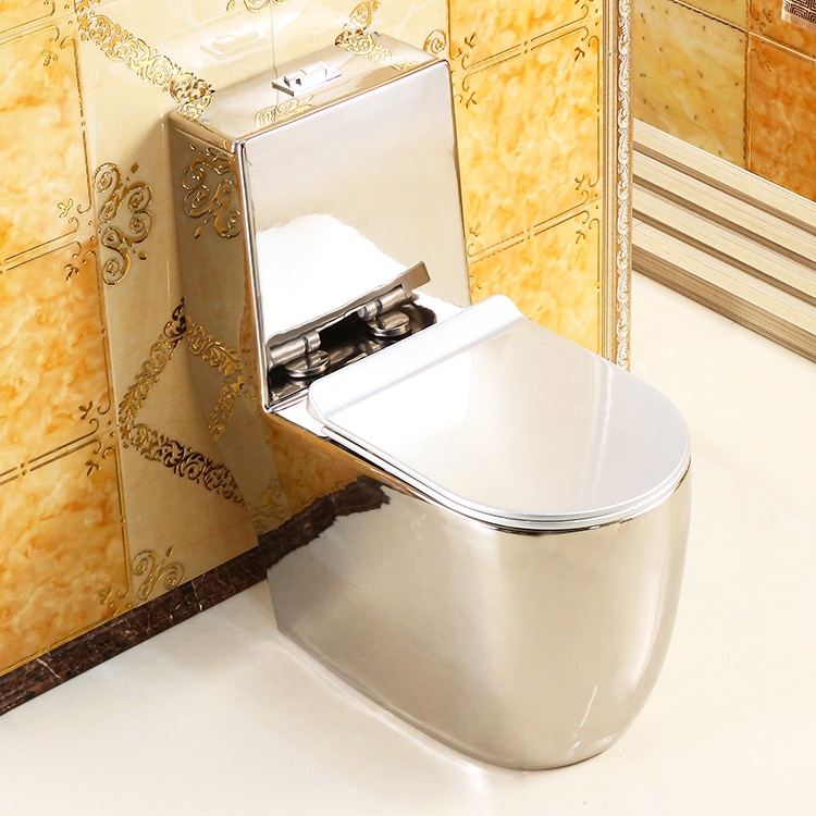 Luxury Design Silver Toilet  -  Silver Toilets