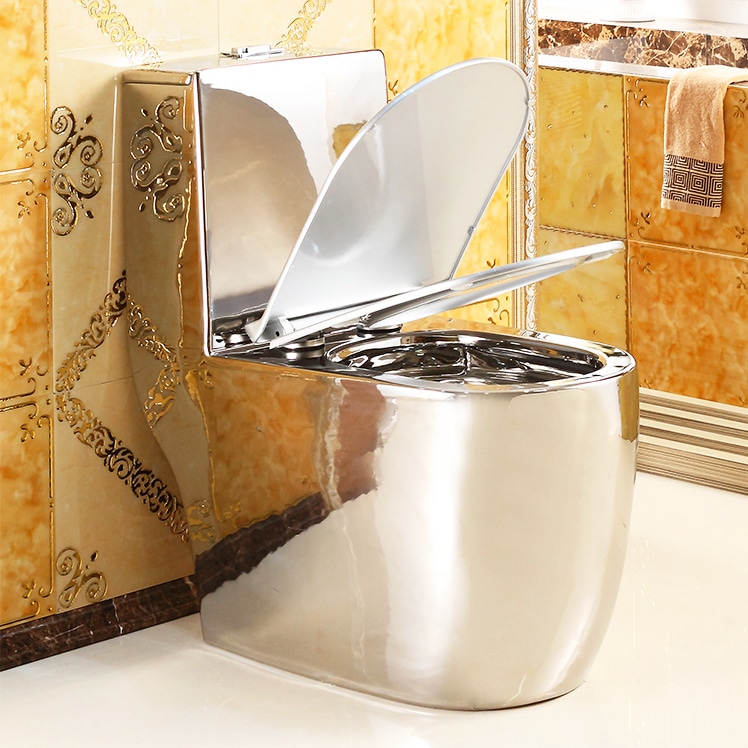 Luxury Design Silver Toilet  -  Silver Toilets
