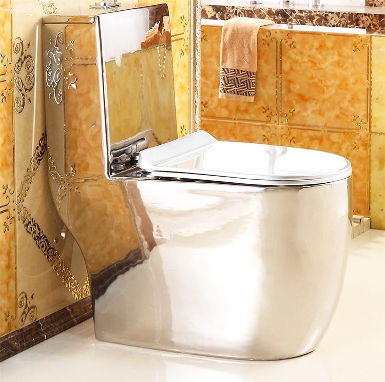 Luxury Design Silver Toilet  -  Silver Toilets
