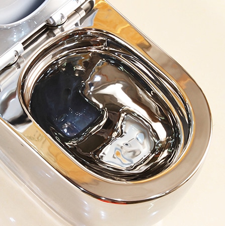 Luxury Design Silver Toilet  -  Silver Toilets