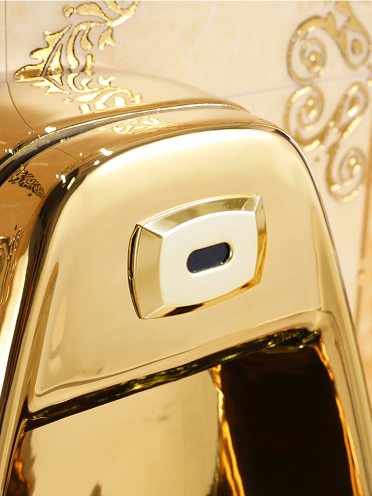Luxury Wall Mounted Gold Urinal  -  Gold Urinals