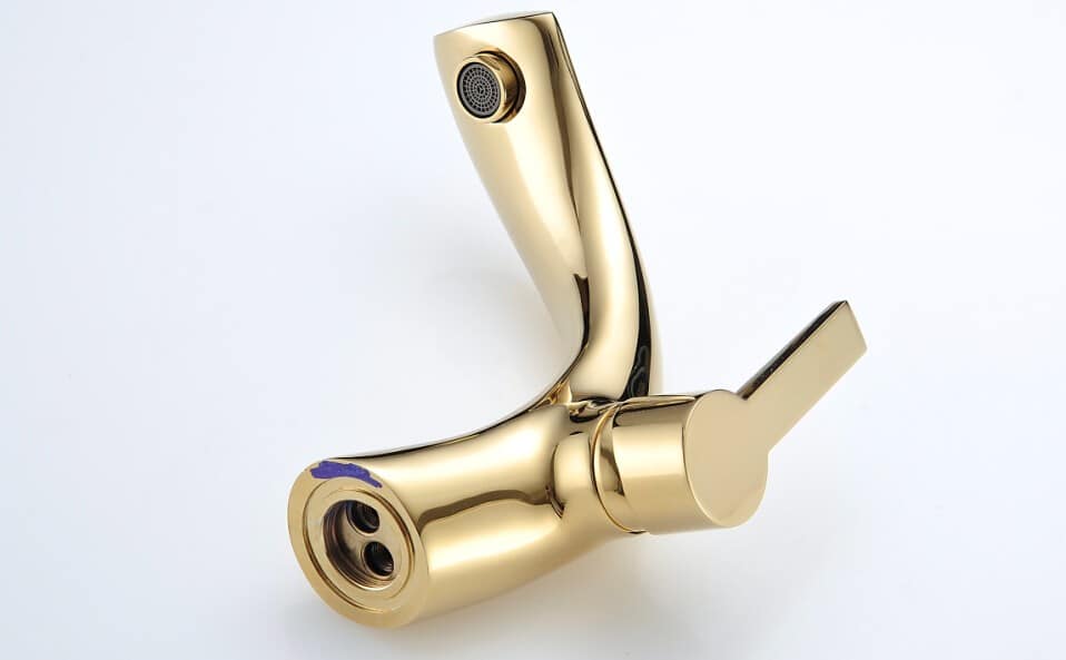 Exclusive Gold Bathroom Basin Faucet  -  Gold Water Taps & Faucets