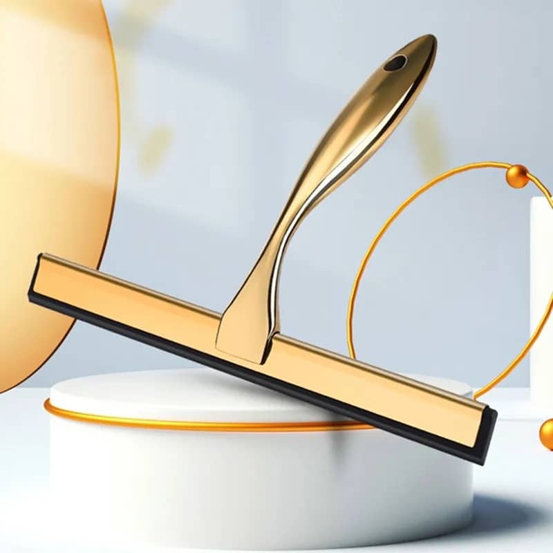 Elegant Gold Shower Squeegee  -  Bathroom Accessories