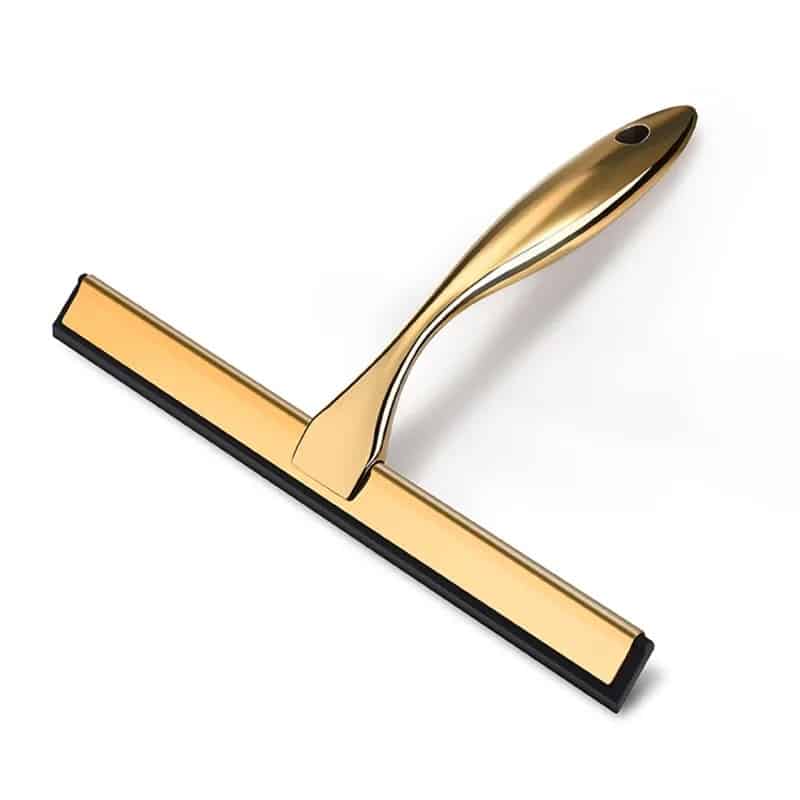 Elegant Gold Shower Squeegee  -  Bathroom Accessories