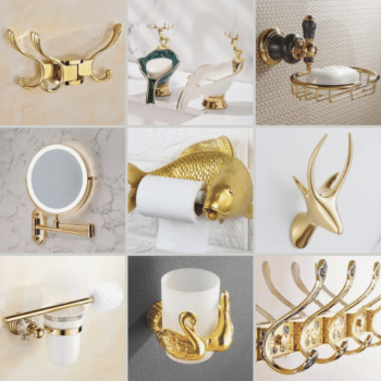 Gold Bathroom Accessories