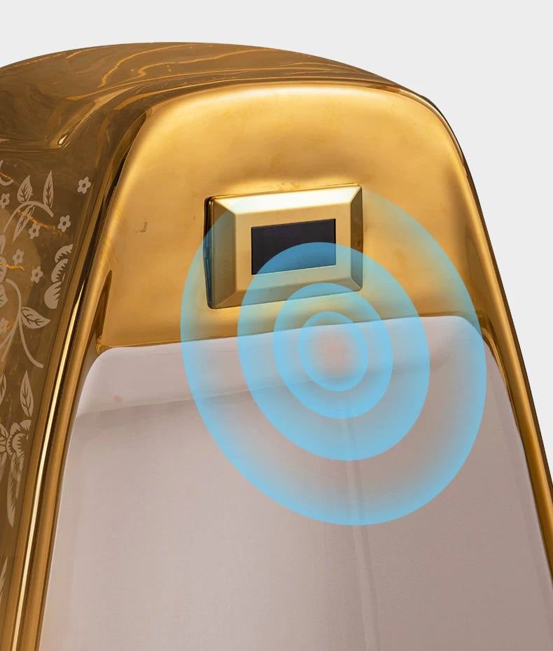 Imperial Elegance Urinal  -  Gold Urinals