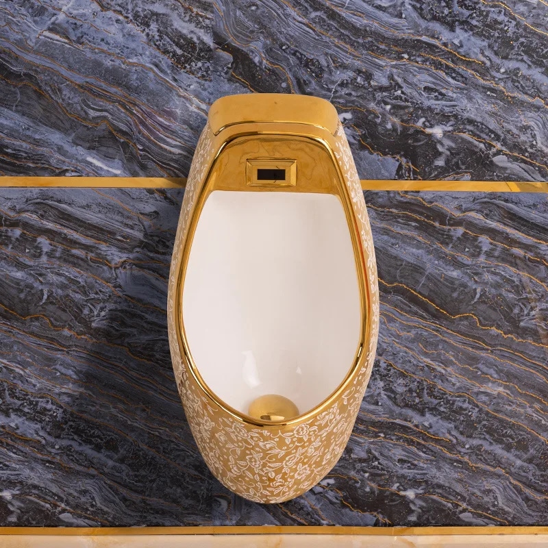Imperial Elegance Urinal  -  Gold Urinals