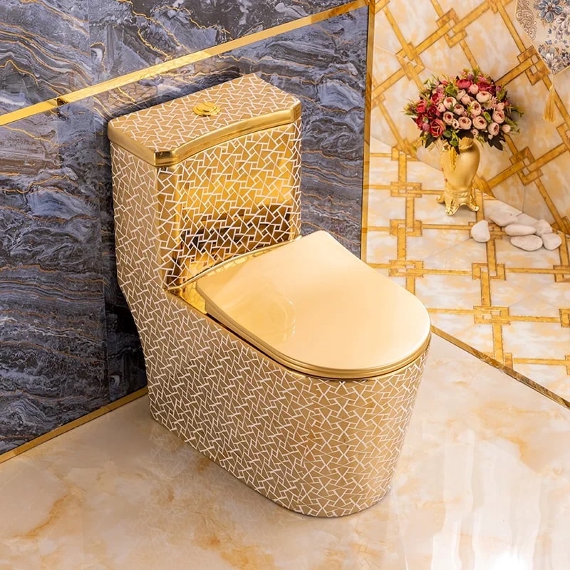Majestic Sovereign Gold Toilet  -  Gold Toilets
