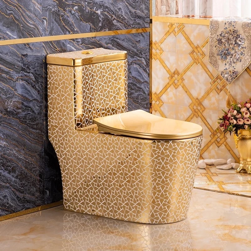 Majestic Sovereign Gold Toilet  -  Gold Toilets