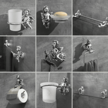 Silver Bathroom Accessories