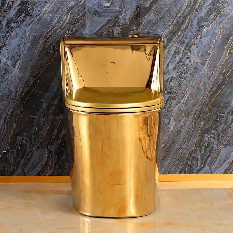 The Golden Majesty Toilet  -  Gold Toilets