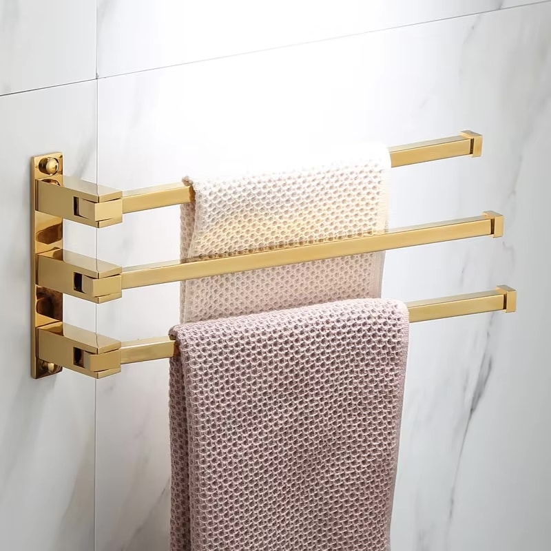 Opulence Royal Gold Bathroom Set  -  Gold Bathroom Accessory Sets