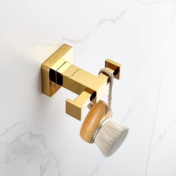 Opulence Royal Gold Bathroom Set  -  Gold Bathroom Accessory Sets
