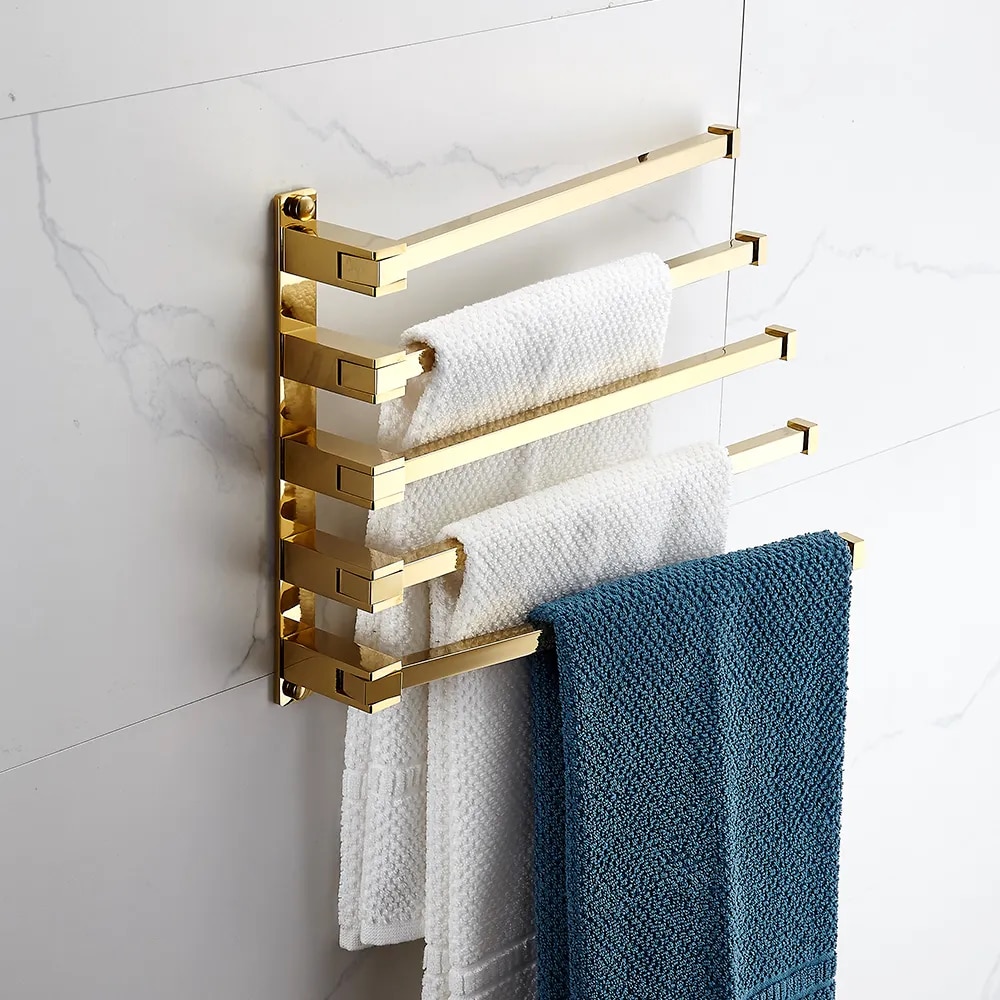 Opulence Royal Gold Bathroom Set  -  Gold Bathroom Accessory Sets