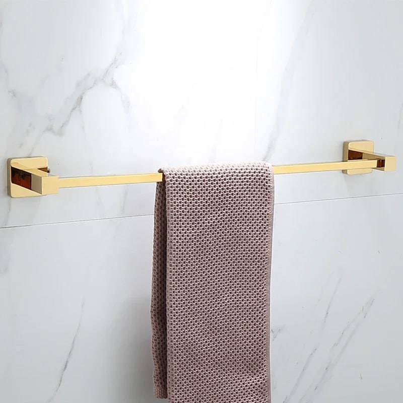 Opulence Royal Gold Bathroom Set  -  Gold Bathroom Accessory Sets