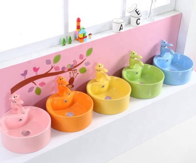 Bathroom basins for kids