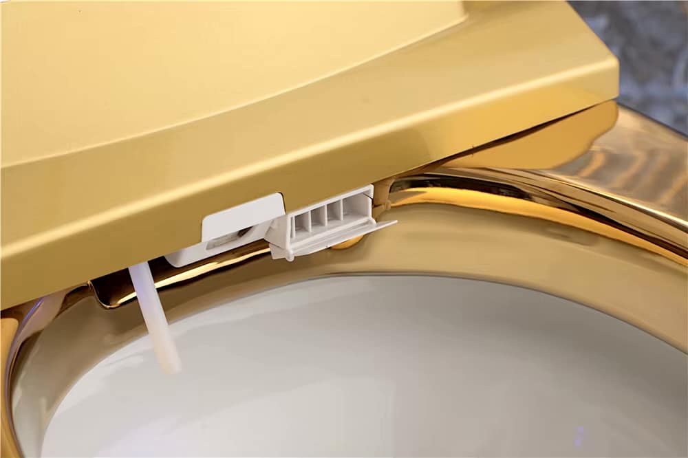 LuxeGold Modern Smart Toilet  -  Gold Toilets