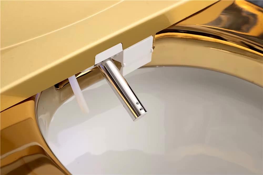 LuxeGold Modern Smart Toilet  -  Gold Toilets