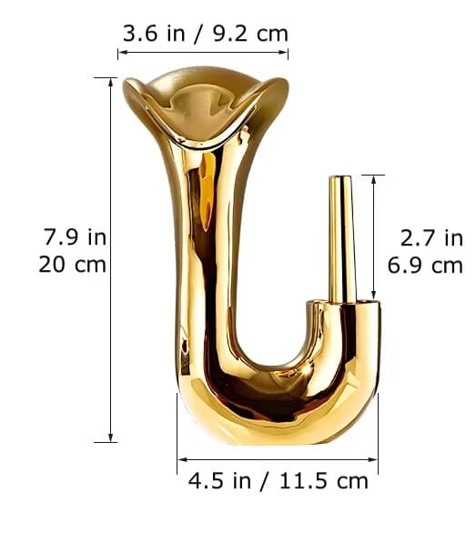 Gold Cobra Shaped Waterfall Bathroom Sink Faucet  -  Gold Water Taps & Faucets