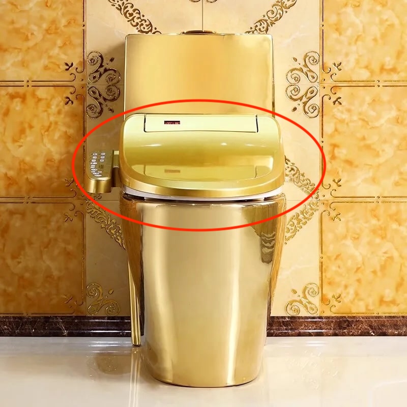 Toilet Accessories - Gold Smart Bidet Toilet Seat Gold Smart Bidet Toilet Seat - Toilet Accessories
